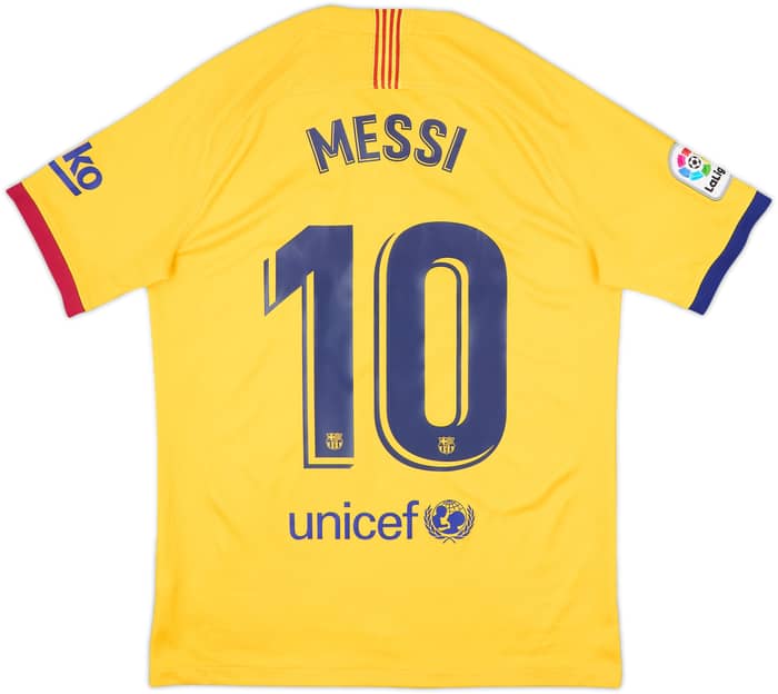 2019-20 Barcelona Away Shirt Messi #10 - 10/10 - (M)