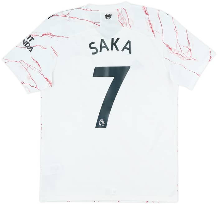 2020-21 Arsenal Away Shirt Saka #7 - 10/10 - (M)