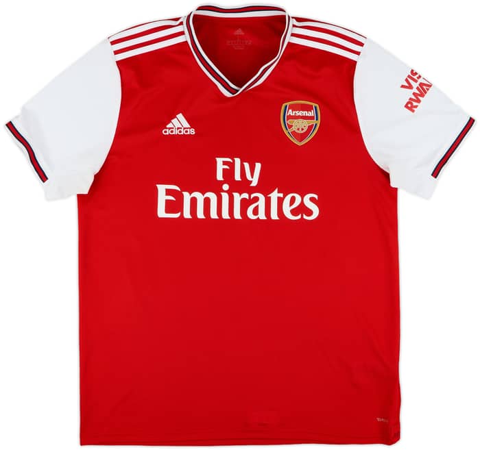 2019-20 Arsenal Home Shirt Saka #77 - 8/10 - (L)