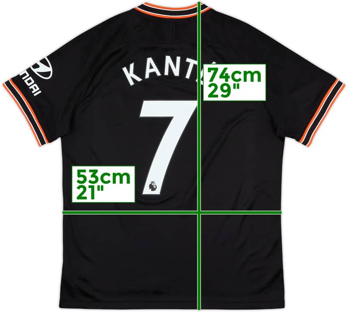 2019-20 Chelsea Third Shirt Kante #7 - 8/10 - (L)
