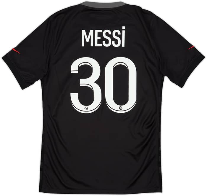 2021-22 Paris Saint-Germain Third Shirt Messi #30 - 10/10 - (S)