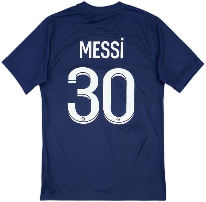 2022-23 Paris Saint-Germain Home Shirt Messi #30 - 10/10 - (S)
