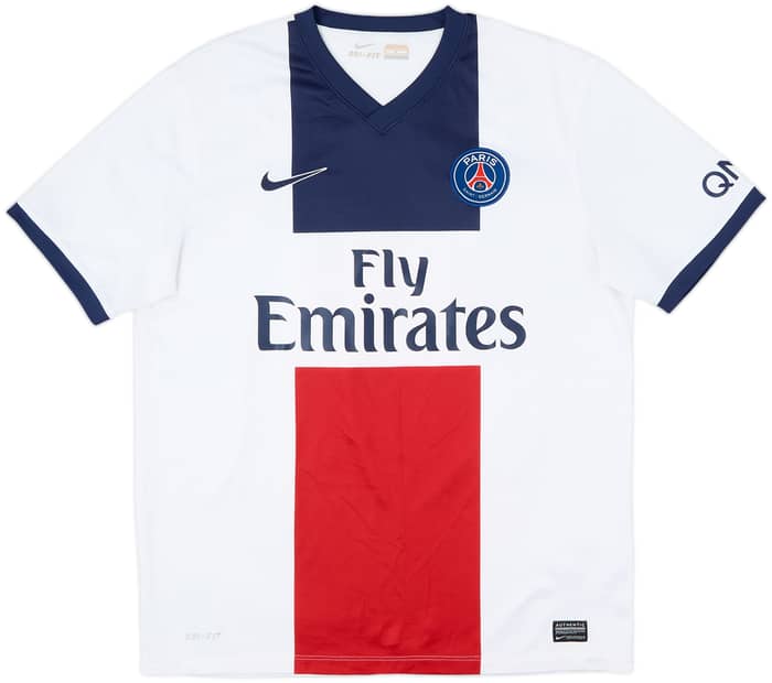 2013-14 Paris Saint-Germain Away Shirt Ibrahimovic #10 - 9/10 - (L)