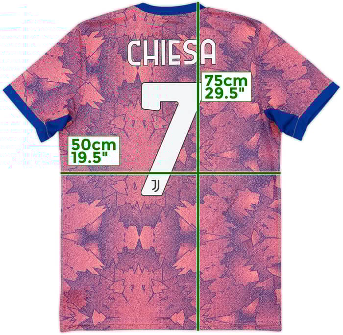 2022-23 Juventus Third Shirt Chiesa #7 - 10/10 - (M)