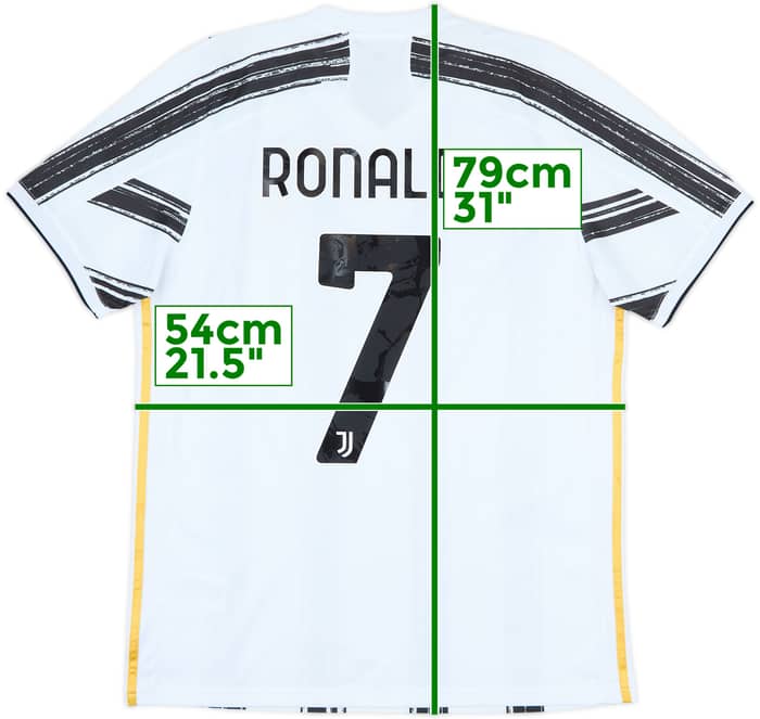 2020-21 Juventus Home Shirt Ronaldo #7 - 9/10 - (L)