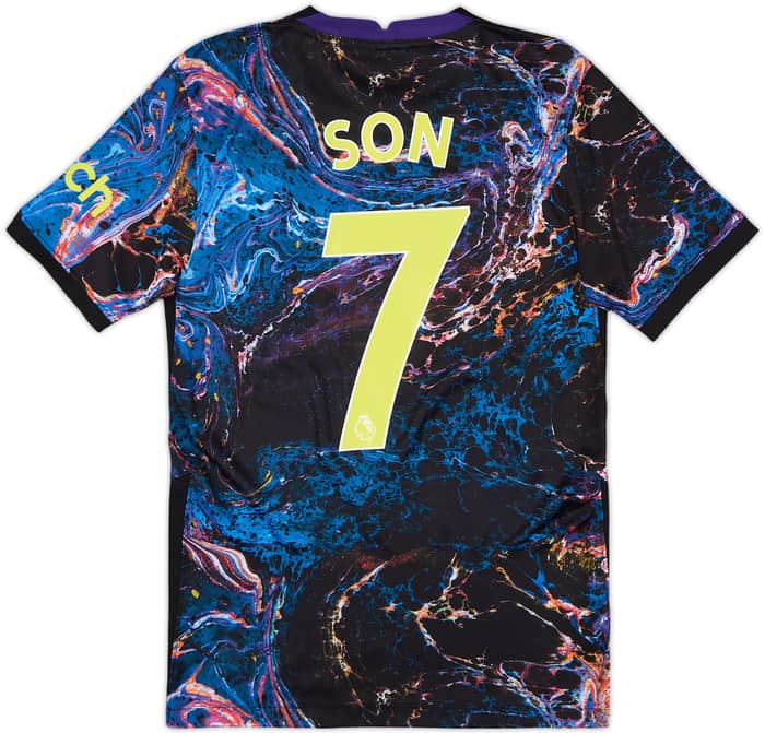 2021-22 Tottenham Away Shirt Son #7 - 10/10 - (XS)
