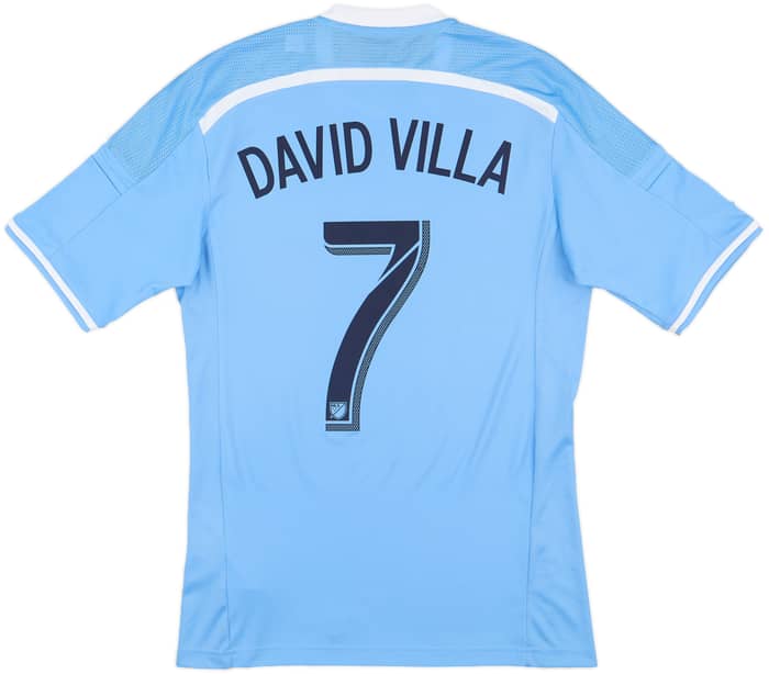2015-16 New York City Home Shirt David Villa #7 - 8/10 - (S)