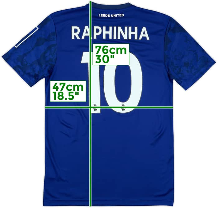 2021-22 Leeds United Away Shirt Raphinha #10 - 10/10 - (S)