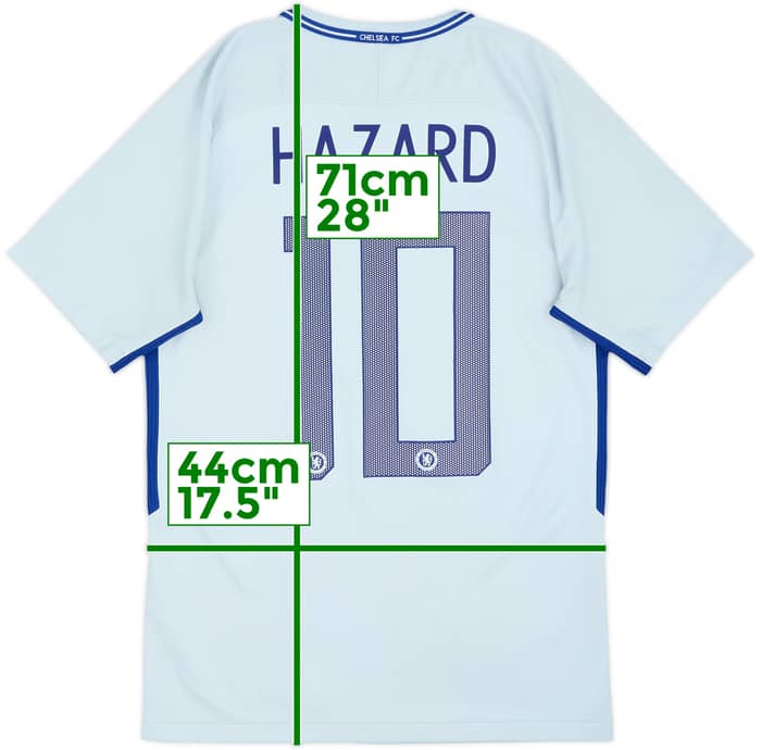 2017-18 Chelsea Away Shirt Hazard #10 - 10/10 - (S)