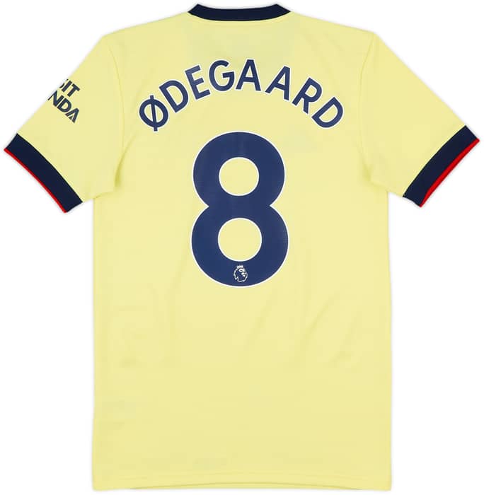 2021-22 Arsenal Away Shirt Odegaard #8 - 9/10 - (XS)