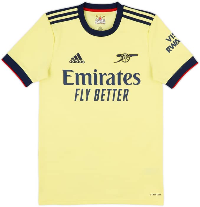 2021-22 Arsenal Away Shirt Odegaard #8 - 9/10 - (XS)