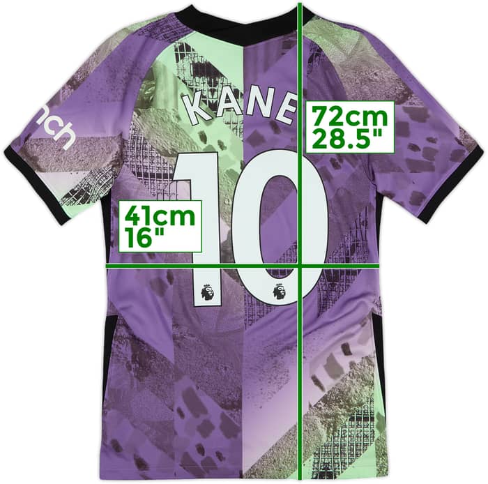 2021-22 Tottenham Third Shirt Kane #10 - 10/10 - (XS)