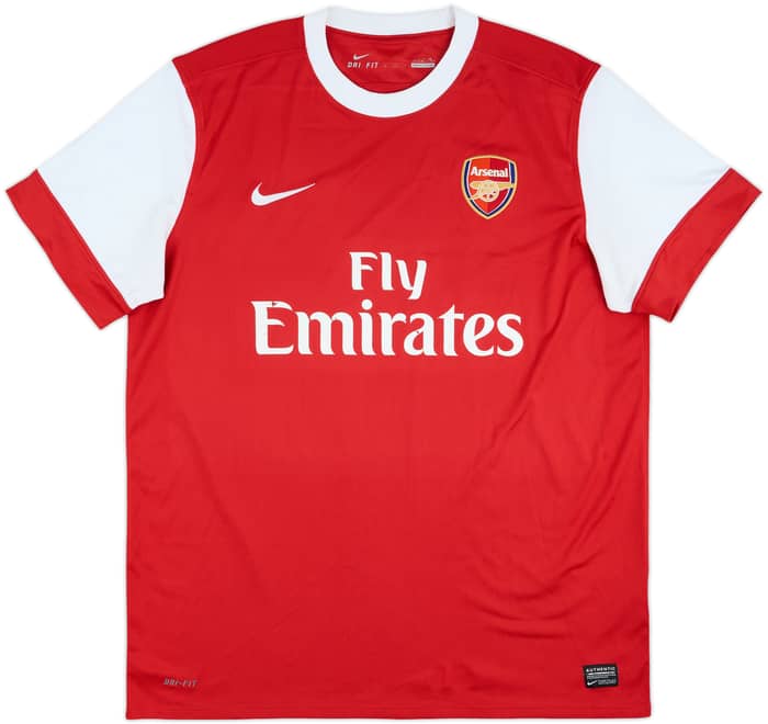 2010-11 Arsenal Home Shirt Fabregas #4 - 7/10 - (XL)