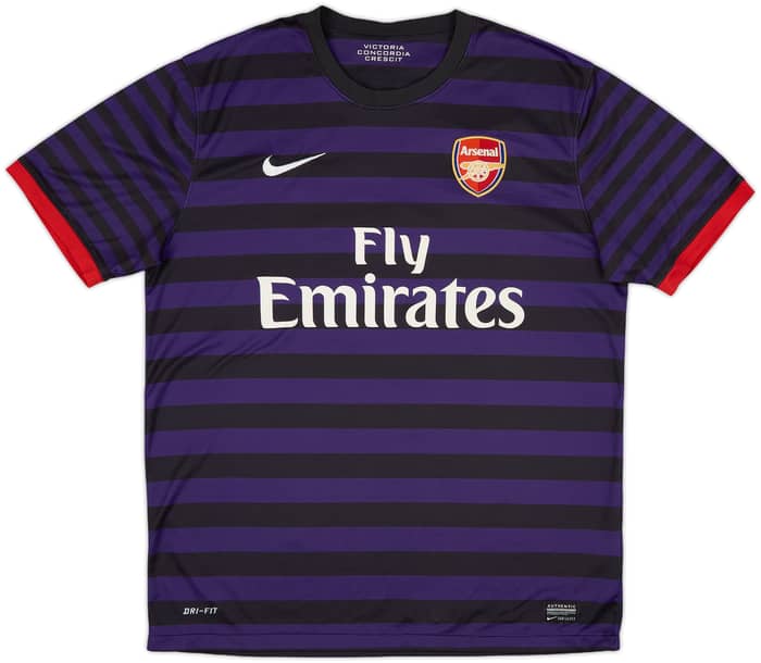 2012-13 Arsenal Away Shirt Podolski #9 - 7/10 - (L)