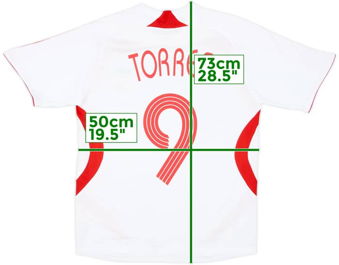 2007-08 Liverpool Away Shirt Torres #9 - 8/10 - (XL)