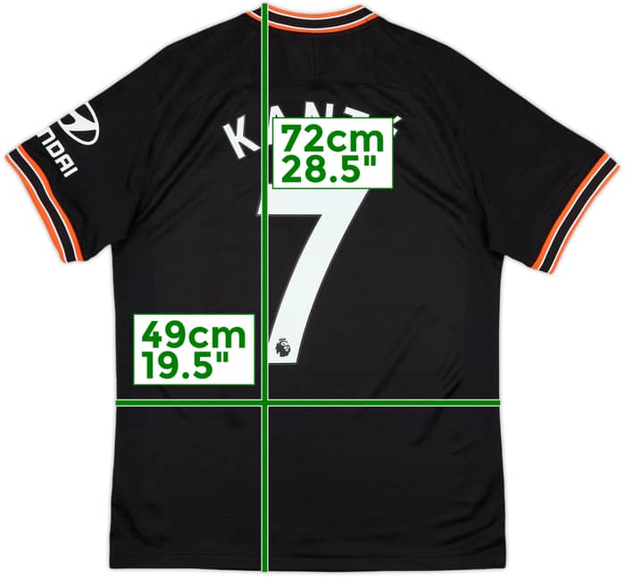 2019-20 Chelsea Third Shirt Kante #7 - 9/10 - (M)