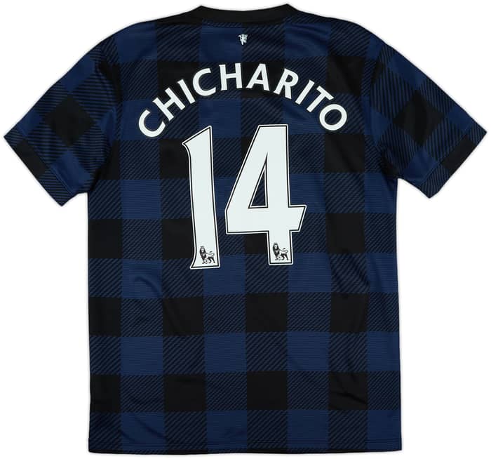 2013-14 Manchester United Away Shirt Chicharito #14 - 6/10 - (M)