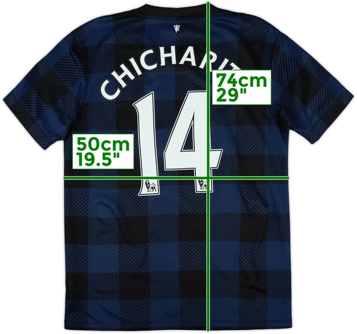 2013-14 Manchester United Away Shirt Chicharito #14 - 6/10 - (M)