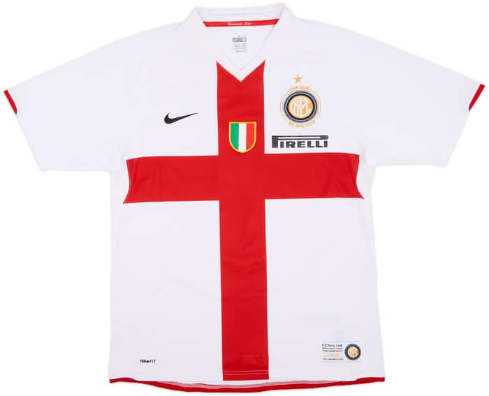 2007-08 Inter Milan Centenary Away Shirt Zanetti #4 - 7/10 - (M)