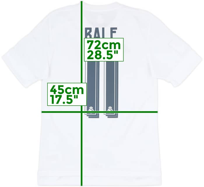 2015-16 Real Madrid Home Shirt Bale #11 - 8/10 - (S)