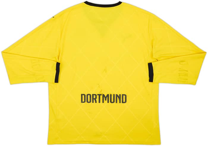 2015-16 Borussia Dortmund European Home L/S Shirt - 5/10 - (L)