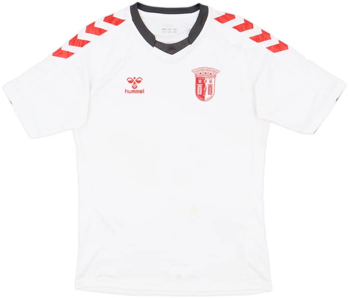 2021-22 Braga Hummel Training Shirt - 8/10 - (S)