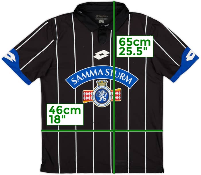 2016-17 Sturm Graz Home Shirt - 7/10 - (L.Boys)