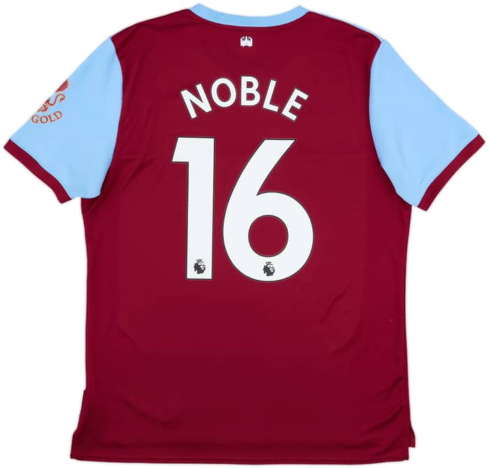 2019-20 West Ham Home Shirt Noble #16 - 10/10 - (L)