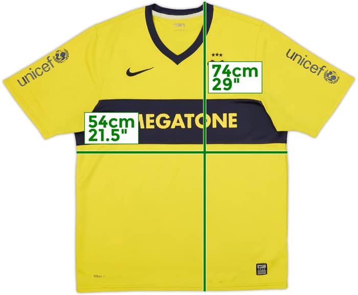 2008-09 Boca Juniors Away Shirt - 6/10 - (L)