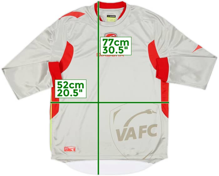 2008-09 Valenciennes Diadora Training L/S Shirt - 8/10 - (M)