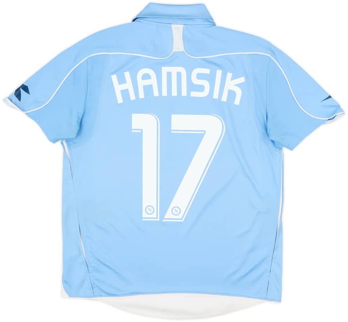 2008-09 Napoli Home Shirt Hamsik #17 - 6/10 - (S)