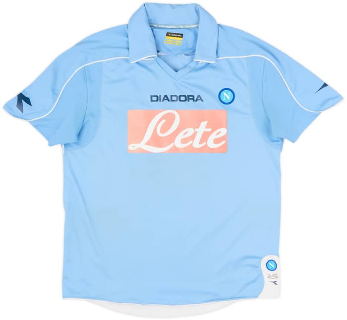 2008-09 Napoli Home Shirt Hamsik #17 - 6/10 - (S)
