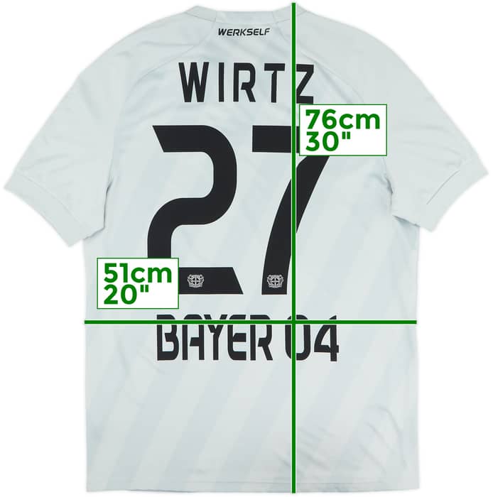 2020-21 Bayer Leverkusen Third Shirt Wirtz #27 - 9/10 - (M)