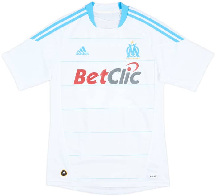 2010-11 Olympique Marseille Home Shirt Gignac #10 - 10/10 - (S)