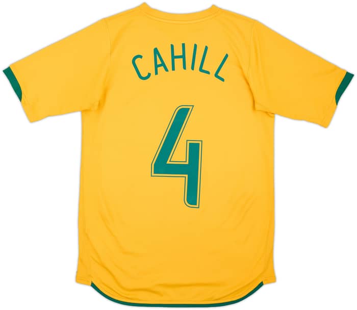 2006-08 Australia Home Shirt Cahill #4 - 6/10 - (S)