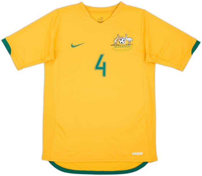 2006-08 Australia Home Shirt Cahill #4 - 6/10 - (S)