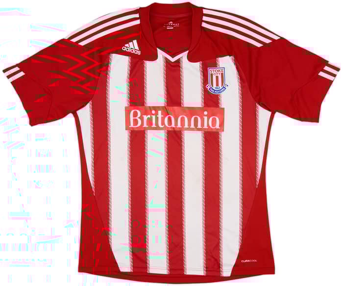 2010-11 Stoke City Home Shirt Delap #24 - 5/10 - (XL)