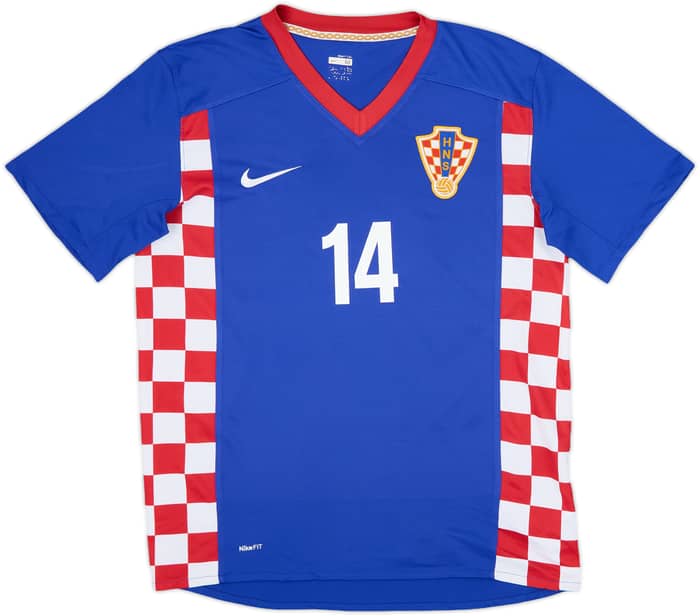 2007-09 Croatia Away Shirt Modric #14 - 8/10 - (M)