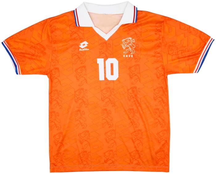 1994 Netherlands Home Shirt Bergkamp #10 - 8/10 - (L)