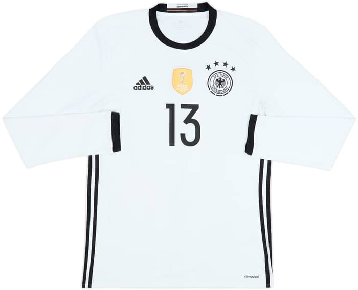 2015-16 Germany Home L/S Shirt Muller #13 - 8/10 - (M)