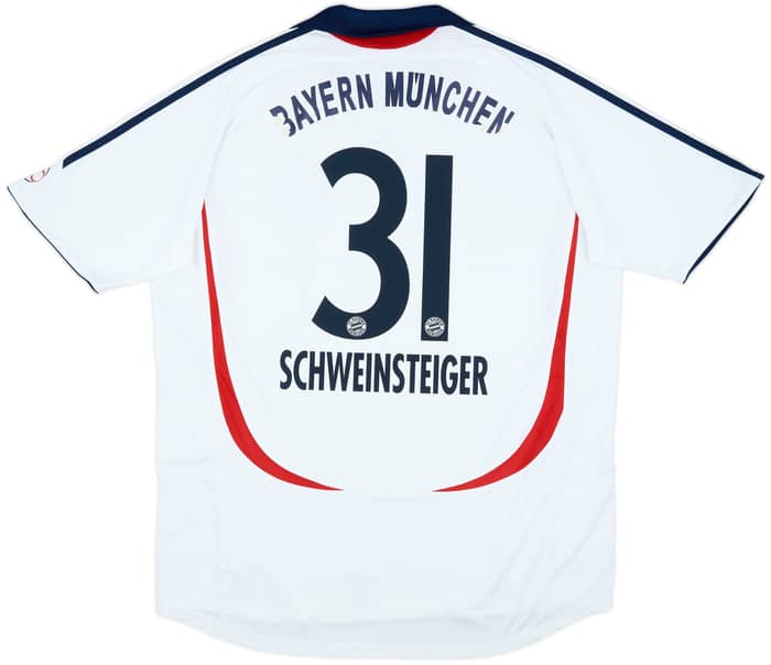 2006-07 Bayern Munich Away Shirt Schweinsteiger #31 - 6/10 - (XL)