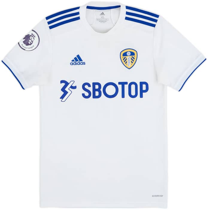 2020-21 Leeds United Home Shirt Raphinha #18 - 8/10 - (XS)