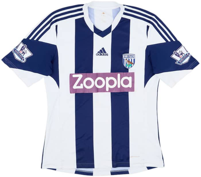 2013-14 West Brom Home Shirt Brunt #11 - 5/10 - (M)