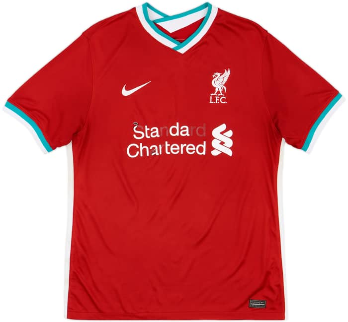 2020-21 Liverpool Home Shirt - 4/10 - (L)