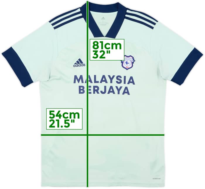 2020-21 Cardiff Away Shirt - 10/10 - (L)