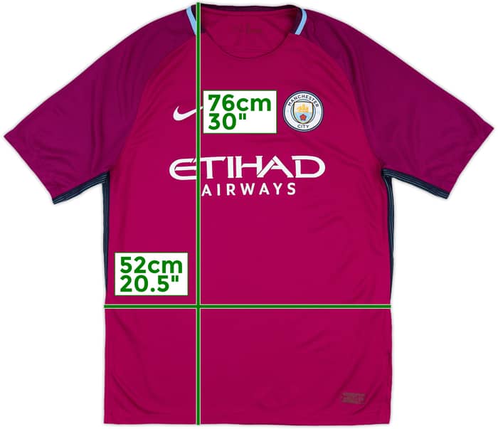 2017-18 Manchester City Away Shirt - 5/10 - (L)