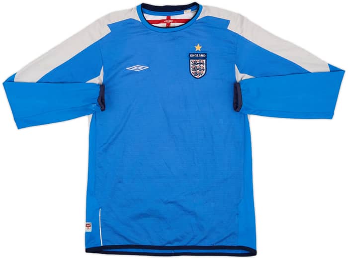 2004-06 England GK Shirt - 6/10 - (XL.Boys)