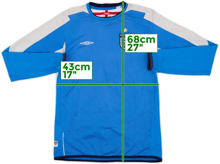 2004-06 England GK Shirt - 6/10 - (XL.Boys)