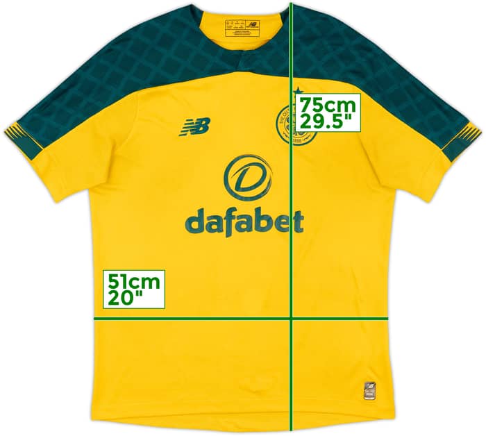 2019-20 Celtic Away Shirt - 7/10 - (M)