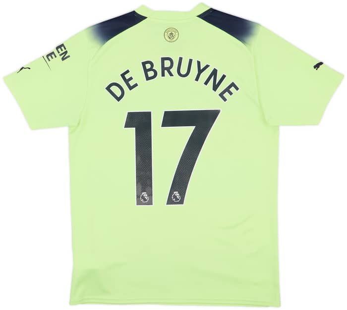 2022-23 Manchester City Third Shirt De Bruyne #17 - 10/10 - (M)